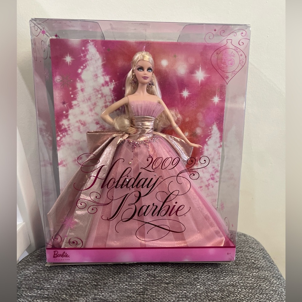 Barbie Holiday Doll - Pink Dress Collection Barbie